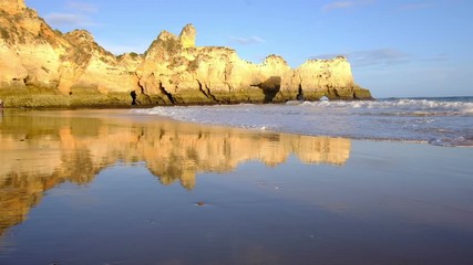 Praia Tres Irmaos in Alvor Algarve Portugal