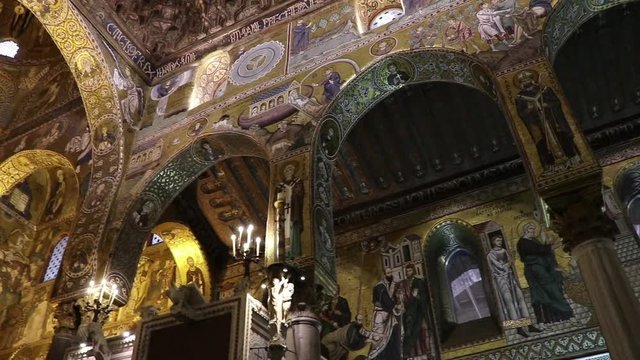 Cappella Palatina, Palazzo dei Normanni di Palermo, Sicilia