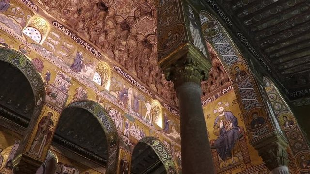 Cappella Palatina, Palazzo dei Normanni di Palermo, Sicilia