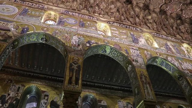 Cappella Palatina, Palazzo dei Normanni di Palermo, Sicilia