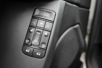 Obraz premium Car window lifting control