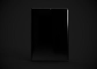 Tablet Pad Modern Computer 3D Render