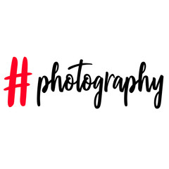 photography hashtag symbol vector