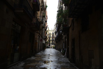 バルセロナの街並み