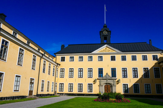 Stockholm, Sweden Ulriksdal Palace is a royal palace situated on the banks of the Edsviken in the Royal National City Park in Solna Municipality, 6 km north of Stockholm.
