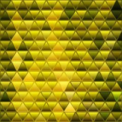 abstract vector stained-glass triangle mosaic background