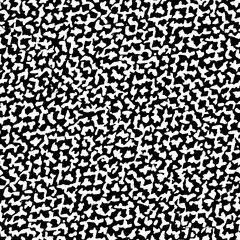 Hand draw art abstract wallpaper concept halftone monochrome black design random shape isolated on white design element