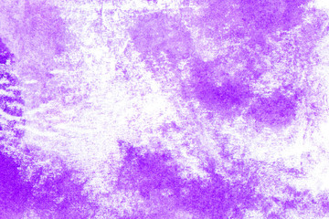 Abstract violet  ink spot textured background. Modern design waterc