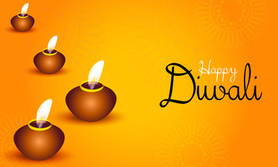 Diwali Sale Offer Banner Background