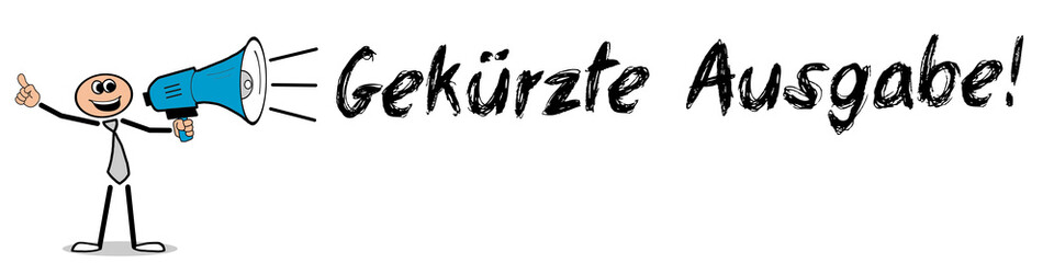 Gekürzte Ausgabe! 