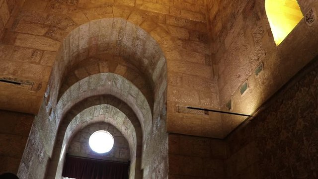 Interno della Torre Pisana del Palazzo Reale di Palermo