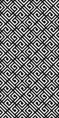 Ethnic vector geometric seamless pattern. Monochrome stylish texture.
