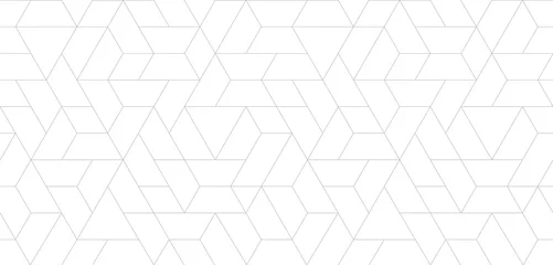 Gardinen Nahtloses dünnes lineares Muster. Abstrakter geometrischer Hintergrund. Stilvolle Textur. © Oleksandra