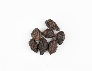 myrolan Wood or chebulic myrobalan, (Terminalia chebula Retz.) which is a fruits that have medicinal properties and is an ingredient in triphala.