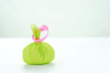 Fragrance deodorant cubes wrapped in a wrap