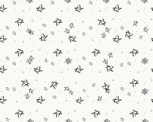 Light Gray vector background with colored stars. Decorative shining illustration with stars on abstract template. Template for cosmic backgrounds. eps10