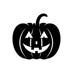 Pumpkin for Halloween Design Vector isolated. Happy Halloween Template Illustration