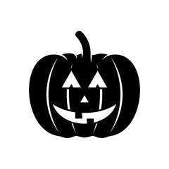 Pumpkin for Halloween Design Vector isolated. Happy Halloween Template Illustration
