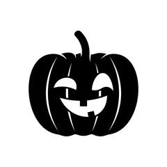 Pumpkin for Halloween Design Vector isolated. Happy Halloween Template Illustration