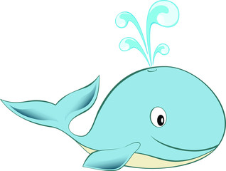 Obraz premium illustration of a whale