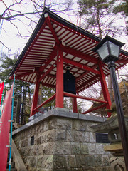 a japanes roof made of wood