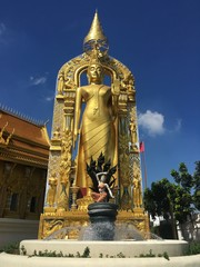 Phra Buddha Si Sanphet Danyan in Ancient City Samut Prakarn Thailand
