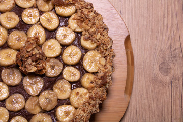 chocolate banana pie