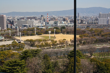 The Osaka Castle in japan tokyo