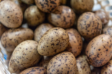Colored eggs sold in Iceland