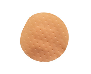 First aid plaster adhesive bandage isolated on white background