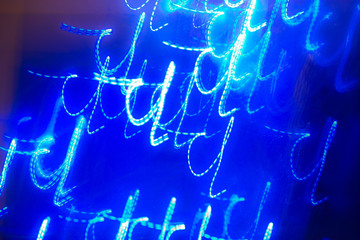 abstract inscription on a colorful background