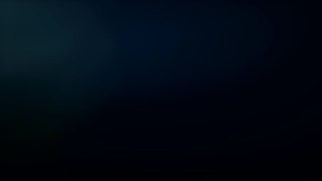 Dark blur glow background. Moving glare. Navy blue abstract overlay for video editing.