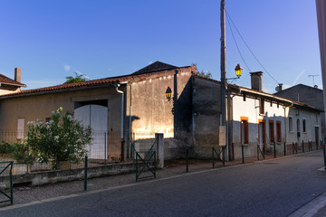 Reflet de lumière avant le soir