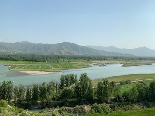 Obraz premium River swat 