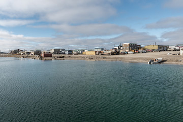 Arctic Harbor at Cambridge Bay