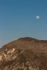landscape on a road trip in México