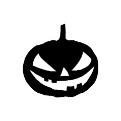 vector illustration of halloween pumpkin