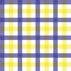 checkered background of stripes in blue, yellow and white