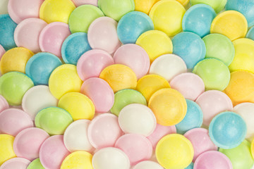background of sweet wafer with popping candy