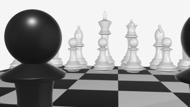Clean Chess Full Board Abstract Background  