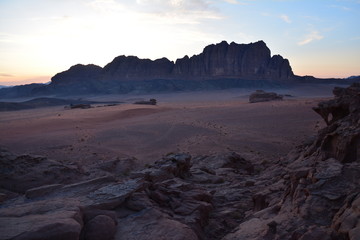 Désert Wadi Rum Jordanie