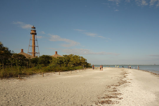 Sanibel Island beach Florida