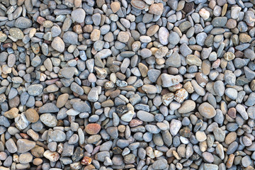 Background of different stones in a spa.