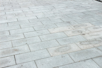 Abstract gray stone pavement background