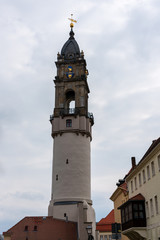 Fototapeta na wymiar The Reichenturm ( tower ) in the city of Bautzen, Germany