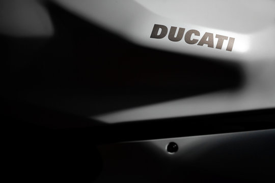 Ducati motorcycle tank