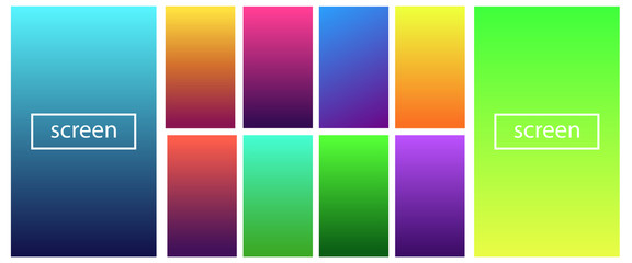 Set gradients for background. EPS 10