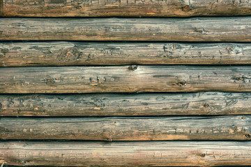 rough natural old wooden log texture backdrop