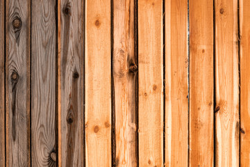 natural old and new wooden planks texture backdrop