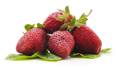 Large fresh strawberry.